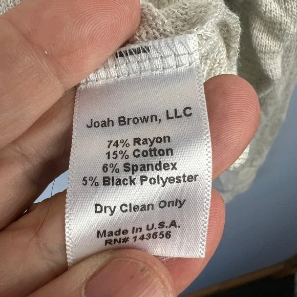Joah Brown Relaxed Fit Slouchy Sweater Oatmeal‎ OSLightweight Dolman Sleeve